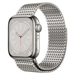 Pin-Chain Milanese Magnetic Watch Band, For Apple Watch 46mm / 49mm / 45mm / 44mm, For Apple Watch 42mm / 41mm / 40mm / 38mm