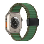 Off Road Magnetic Buckle Braided Nylon Loop Watch Band, For Apple Watch 46mm / 49mm / 45mm / 44mm, For Apple Watch 42mm / 41mm / 40mm / 38mm