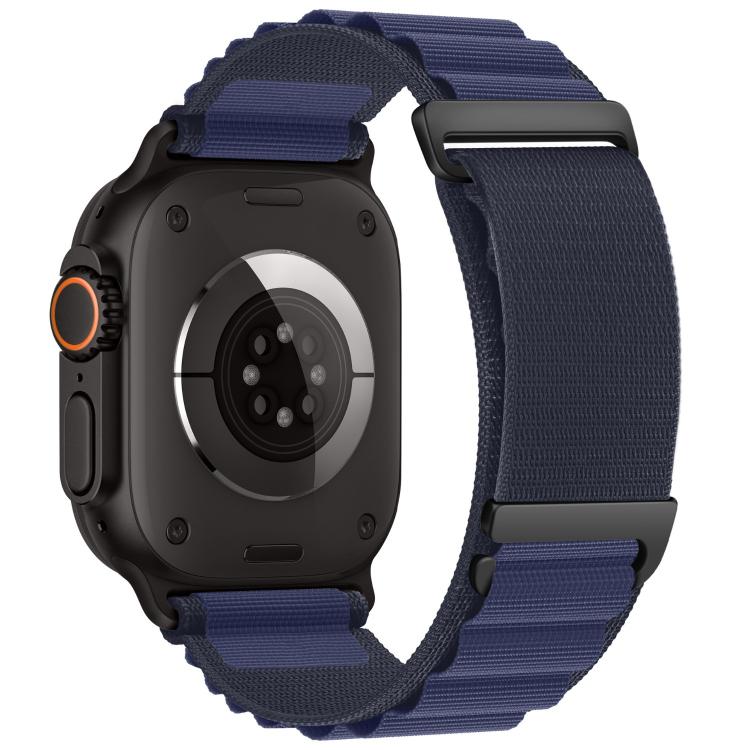 สายรัดนาฬิกา C Buckle Two-Section High Mountain Loop Nylon สำหรับ Apple Watch 46 มม. / 49 มม. / 45 มม. / 44 มม., สำหรับ Apple Watch 42 มม. / 41 มม. / 40 มม. / 38 มม.