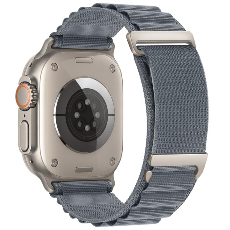 สายรัดนาฬิกา C Buckle Two-Section High Mountain Loop Nylon สำหรับ Apple Watch 46 มม. / 49 มม. / 45 มม. / 44 มม., สำหรับ Apple Watch 42 มม. / 41 มม. / 40 มม. / 38 มม.