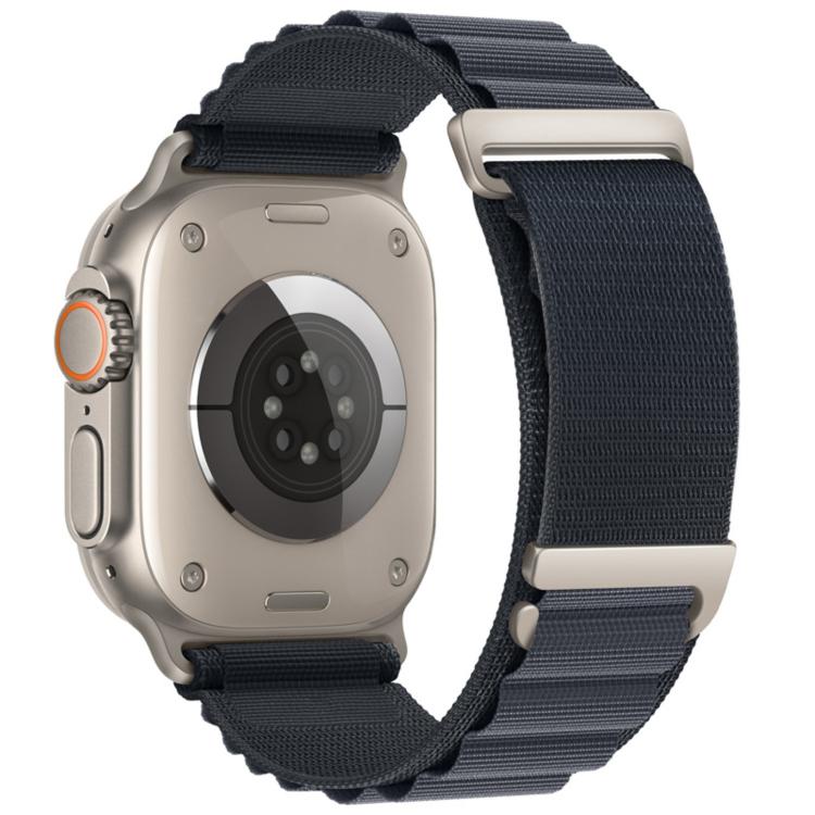 สายรัดนาฬิกา C Buckle Two-Section High Mountain Loop Nylon สำหรับ Apple Watch 46 มม. / 49 มม. / 45 มม. / 44 มม., สำหรับ Apple Watch 42 มม. / 41 มม. / 40 มม. / 38 มม.