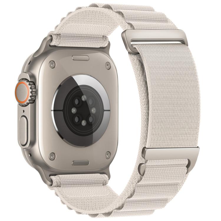 สายรัดนาฬิกา C Buckle Two-Section High Mountain Loop Nylon สำหรับ Apple Watch 46 มม. / 49 มม. / 45 มม. / 44 มม., สำหรับ Apple Watch 42 มม. / 41 มม. / 40 มม. / 38 มม.