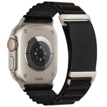 สายรัดนาฬิกา C Buckle Two-Section High Mountain Loop Nylon สำหรับ Apple Watch 46 มม. / 49 มม. / 45 มม. / 44 มม., สำหรับ Apple Watch 42 มม. / 41 มม. / 40 มม. / 38 มม.