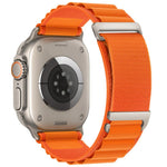 สายรัดนาฬิกา C Buckle Two-Section High Mountain Loop Nylon สำหรับ Apple Watch 46 มม. / 49 มม. / 45 มม. / 44 มม., สำหรับ Apple Watch 42 มม. / 41 มม. / 40 มม. / 38 มม.