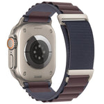 สายรัดนาฬิกา C Buckle Two-Section High Mountain Loop Nylon สำหรับ Apple Watch 46 มม. / 49 มม. / 45 มม. / 44 มม., สำหรับ Apple Watch 42 มม. / 41 มม. / 40 มม. / 38 มม.