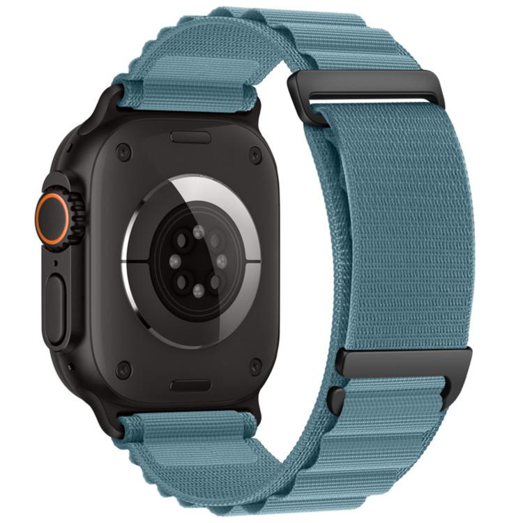สายรัดนาฬิกา C Buckle Two-Section High Mountain Loop Nylon สำหรับ Apple Watch 46 มม. / 49 มม. / 45 มม. / 44 มม., สำหรับ Apple Watch 42 มม. / 41 มม. / 40 มม. / 38 มม.