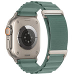 สายรัดนาฬิกา C Buckle Two-Section High Mountain Loop Nylon สำหรับ Apple Watch 46 มม. / 49 มม. / 45 มม. / 44 มม., สำหรับ Apple Watch 42 มม. / 41 มม. / 40 มม. / 38 มม.