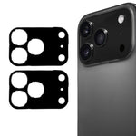 ฟิล์มกระจกนิรภัยเลนส์กล้องหลัง ENKAY Hat-Prince สีดำ 9H 2 ชิ้น สำหรับ iPhone 17 Pro Max, สำหรับ iPhone 17 Pro, สำหรับ iPhone 17, สำหรับ iPhone Air