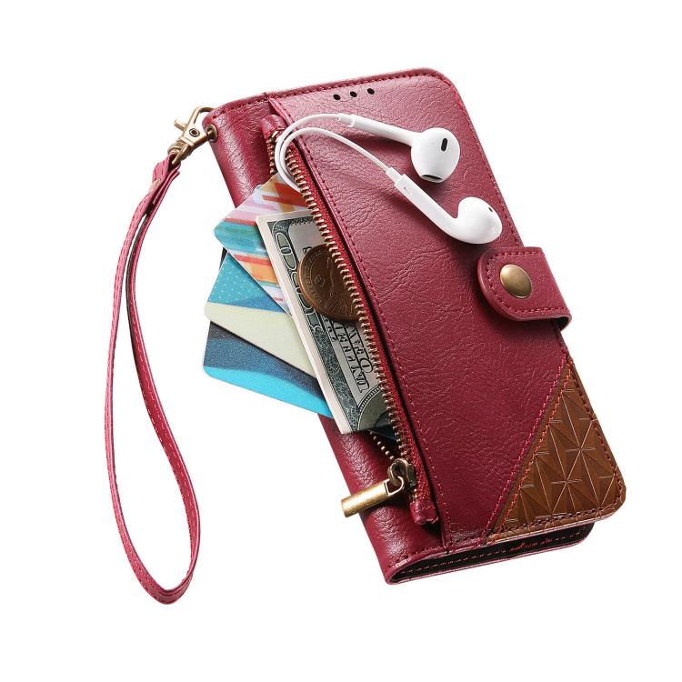เคสโทรศัพท์หนังวีแกนแบบกระเป๋าใส่ซิปผสมพร้อมสายคล้อง, สำหรับ iPhone 17 Pro Max, สำหรับ iPhone 17 Pro, สำหรับ iPhone 17, สำหรับ iPhone Air, สำหรับ iPhone 16 Pro Max, สำหรับ iPhone 16 Pro, สำหรับ iPhone 16 Plus, สำหรับ iPhone 16