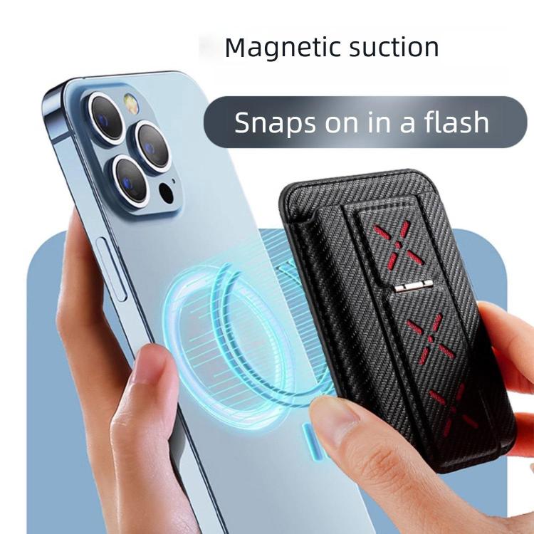 Magnetic Invisible Foldable Stand Card Bag