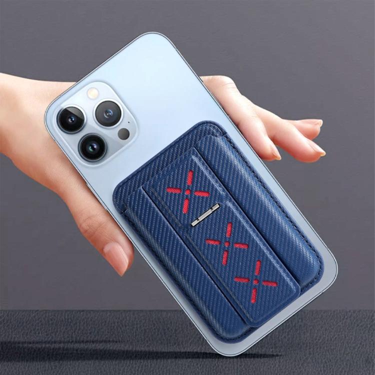 Magnetic Invisible Foldable Stand Card Bag