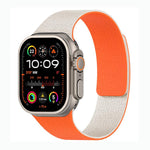 สายรัดนาฬิกาซิลิโคนแม่เหล็กลายลิ้นจี่สีตัด สำหรับ Apple Watch 46mm / 49mm / 45mm / 44mm, สำหรับ Apple Watch 42mm / 41mm / 40mm / 38mm