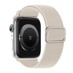 สายรัดนาฬิกาไนลอนยืดหยุ่นพร้อมหัวเข็มขัด D-ring ลายเส้นทแยงมุม สำหรับ Apple Watch ขนาด 46 มม. / 49 มม. / 45 มม. / 44 มม., สำหรับ Apple Watch ขนาด 42 มม. / 41 มม. / 40 มม. / 38 มม.
