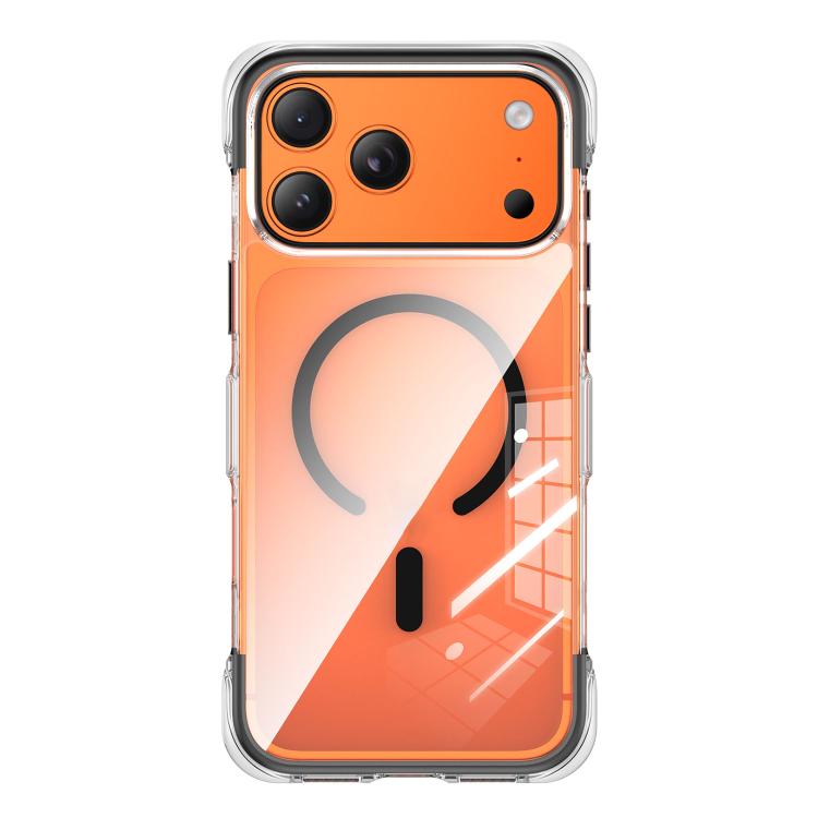 เคสโทรศัพท์อะคริลิกแม่เหล็กถุงลมนิรภัยใสสุญญากาศ สำหรับ iPhone 17 Pro Max, สำหรับ iPhone 17 Pro, สำหรับ iPhone 17
