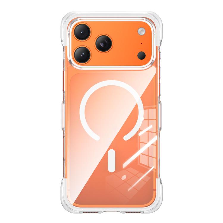 เคสโทรศัพท์อะคริลิกแม่เหล็กถุงลมนิรภัยใสสุญญากาศ สำหรับ iPhone 17 Pro Max, สำหรับ iPhone 17 Pro, สำหรับ iPhone 17