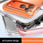 เคสโทรศัพท์อะคริลิกแม่เหล็กถุงลมนิรภัยใสสุญญากาศ สำหรับ iPhone 17 Pro Max, สำหรับ iPhone 17 Pro, สำหรับ iPhone 17