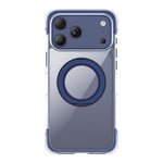 เคสโทรศัพท์อะคริลิกแม่เหล็กถุงลมนิรภัยหมุนได้สุญญากาศ สำหรับ iPhone 17 Pro Max, สำหรับ iPhone 17 Pro, สำหรับ iPhone 17