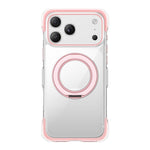 เคสโทรศัพท์อะคริลิกแม่เหล็กถุงลมนิรภัยหมุนได้สุญญากาศ สำหรับ iPhone 17 Pro Max, สำหรับ iPhone 17 Pro, สำหรับ iPhone 17