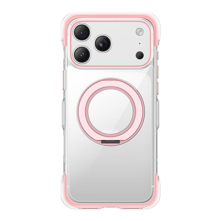เคสโทรศัพท์อะคริลิกแม่เหล็กถุงลมนิรภัยหมุนได้สุญญากาศ สำหรับ iPhone 17 Pro Max, สำหรับ iPhone 17 Pro, สำหรับ iPhone 17