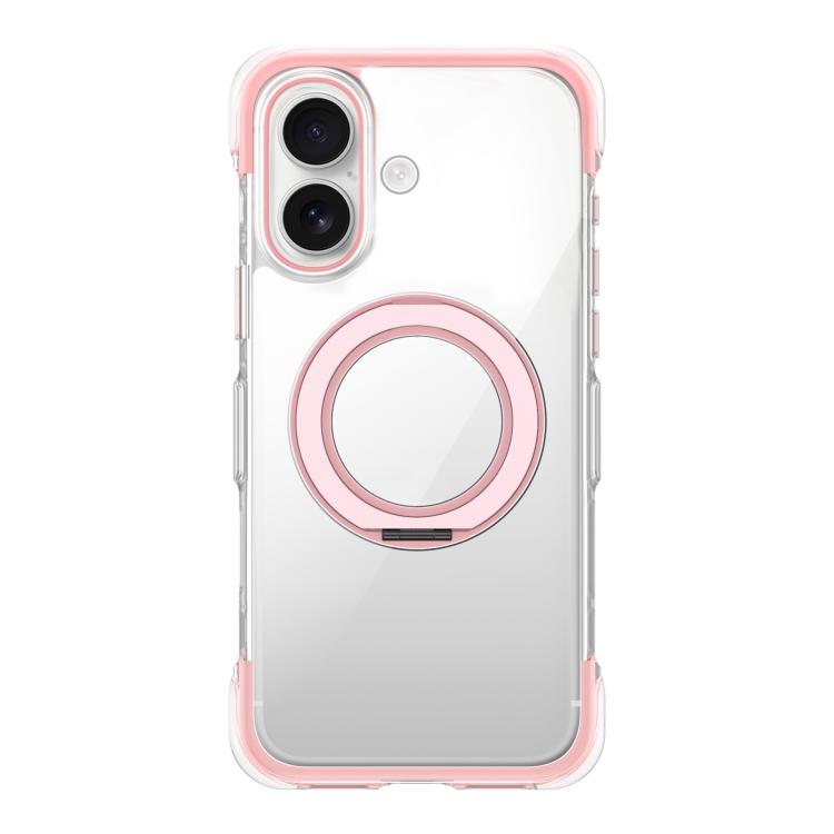 เคสโทรศัพท์อะคริลิกแม่เหล็กถุงลมนิรภัยหมุนได้สุญญากาศ สำหรับ iPhone 17 Pro Max, สำหรับ iPhone 17 Pro, สำหรับ iPhone 17