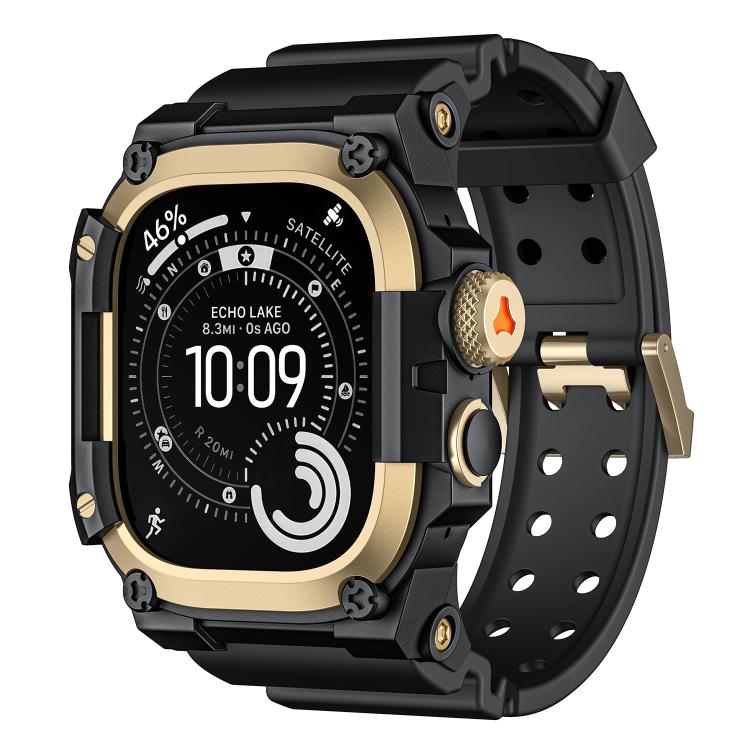 เคสป้องกันโลหะ สายนาฬิกา TPU ชิ้นเดียว สำหรับ Apple Watch Ultra 3 / Ultra 2 / Ultra 1 ขนาด 49 มม.