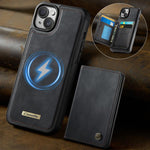 เคสหนังมังสวิรัติแม่เหล็กพร้อมกระเป๋าสตางค์ถอดได้ CaseMe Me80 Series พร้อม RFID สำหรับ iPhone 13, สำหรับ iPhone 12 / 12 Pro, สำหรับ iPhone 12 Pro Max, สำหรับ iPhone 11 Pro Max, สำหรับ iPhone 11, สำหรับ iPhone 11 Pro