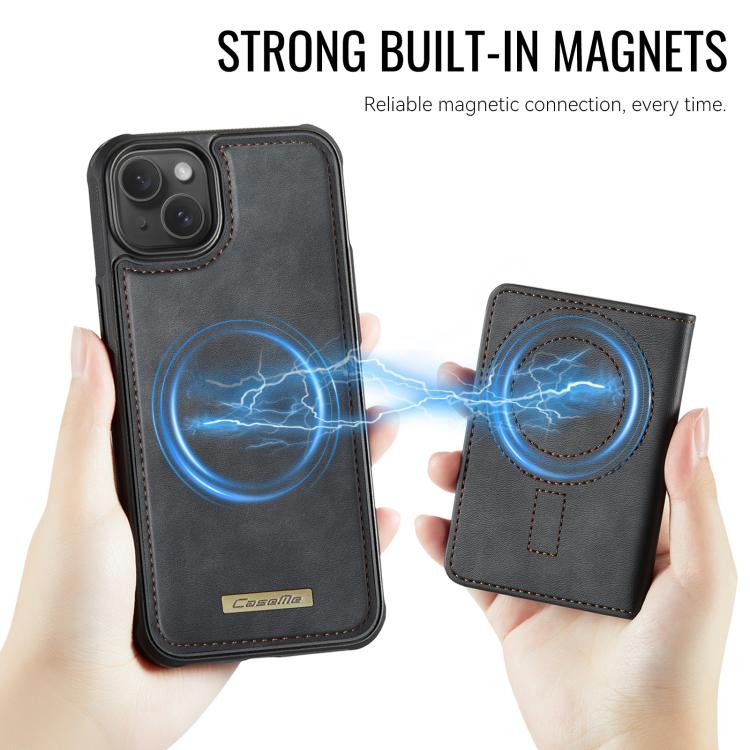 เคสหนังมังสวิรัติแม่เหล็กพร้อมกระเป๋าสตางค์ถอดได้ CaseMe Me80 Series พร้อม RFID สำหรับ iPhone 13, สำหรับ iPhone 12 / 12 Pro, สำหรับ iPhone 12 Pro Max, สำหรับ iPhone 11 Pro Max, สำหรับ iPhone 11, สำหรับ iPhone 11 Pro