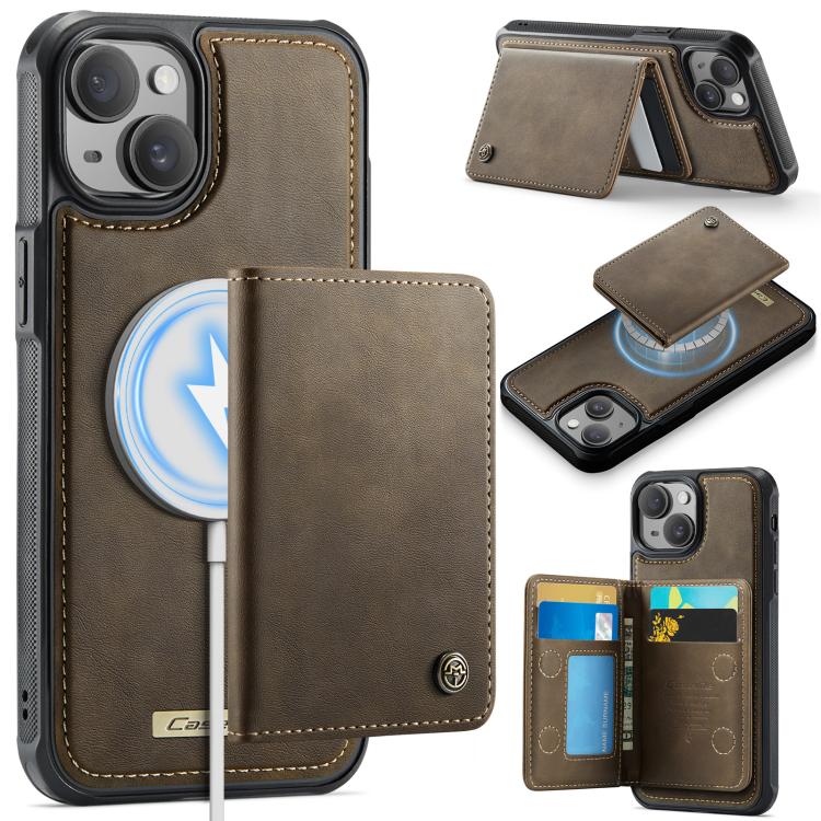 เคสหนังมังสวิรัติแม่เหล็กพร้อมกระเป๋าสตางค์ถอดได้ CaseMe Me80 Series พร้อม RFID สำหรับ iPhone 13, สำหรับ iPhone 12 / 12 Pro, สำหรับ iPhone 12 Pro Max, สำหรับ iPhone 11 Pro Max, สำหรับ iPhone 11, สำหรับ iPhone 11 Pro