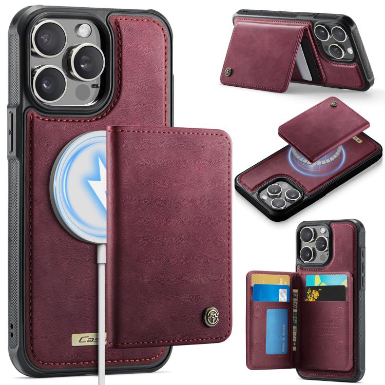 เคสหนังมังสวิรัติแม่เหล็กพร้อมกระเป๋าสตางค์ถอดได้ CaseMe Me80 Series พร้อม RFID สำหรับ iPhone 13, สำหรับ iPhone 12 / 12 Pro, สำหรับ iPhone 12 Pro Max, สำหรับ iPhone 11 Pro Max, สำหรับ iPhone 11, สำหรับ iPhone 11 Pro