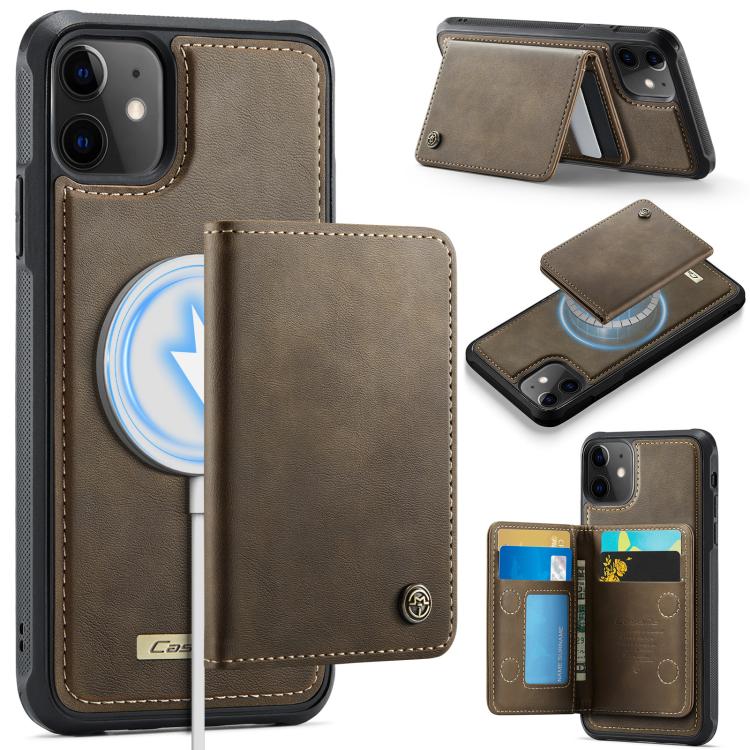 เคสหนังมังสวิรัติแม่เหล็กพร้อมกระเป๋าสตางค์ถอดได้ CaseMe Me80 Series พร้อม RFID สำหรับ iPhone 13, สำหรับ iPhone 12 / 12 Pro, สำหรับ iPhone 12 Pro Max, สำหรับ iPhone 11 Pro Max, สำหรับ iPhone 11, สำหรับ iPhone 11 Pro