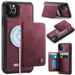 เคสหนังมังสวิรัติแม่เหล็กพร้อมกระเป๋าสตางค์ถอดได้ CaseMe Me80 Series พร้อม RFID สำหรับ iPhone 13, สำหรับ iPhone 12 / 12 Pro, สำหรับ iPhone 12 Pro Max, สำหรับ iPhone 11 Pro Max, สำหรับ iPhone 11, สำหรับ iPhone 11 Pro
