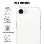 ฟิล์มกระจกนิรภัยเลนส์กล้องแบบบูรณาการ Kalebol แบบใส HD ป้องกันรอยนิ้วมือ AR สำหรับ iPhone 17e / 16e, สำหรับ iPhone 17 Pro Max, สำหรับ iPhone 17 Pro, สำหรับ iPhone 17, สำหรับ iPhone Air, สำหรับ iPhone 16 Pro / 16 Pro Max, สำหรับ iPhone 16 / 16 Plus