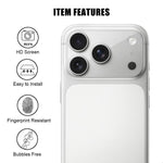 ฟิล์มกระจกนิรภัยเลนส์กล้องแบบบูรณาการ Kalebol แบบใส HD ป้องกันรอยนิ้วมือ AR สำหรับ iPhone 17e / 16e, สำหรับ iPhone 17 Pro Max, สำหรับ iPhone 17 Pro, สำหรับ iPhone 17, สำหรับ iPhone Air, สำหรับ iPhone 16 Pro / 16 Pro Max, สำหรับ iPhone 16 / 16 Plus