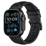 สายซิลิโคนเกราะสามชั้น สำหรับ Apple Watch 49mm / 46mm / 45mm / 44mm, สำหรับ Apple Watch 42mm / 41mm / 40mm / 38mm
