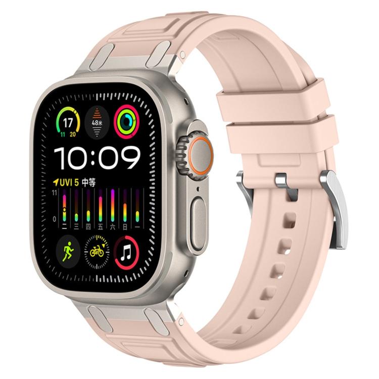 สายซิลิโคนเกราะสามชั้น สำหรับ Apple Watch 49mm / 46mm / 45mm / 44mm, สำหรับ Apple Watch 42mm / 41mm / 40mm / 38mm