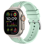 สายซิลิโคนเกราะสามชั้น สำหรับ Apple Watch 49mm / 46mm / 45mm / 44mm, สำหรับ Apple Watch 42mm / 41mm / 40mm / 38mm