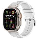 สายซิลิโคนเกราะสามชั้น สำหรับ Apple Watch 49mm / 46mm / 45mm / 44mm, สำหรับ Apple Watch 42mm / 41mm / 40mm / 38mm