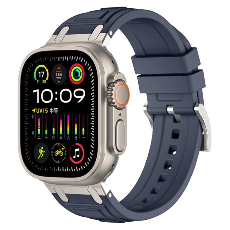 สายซิลิโคนเกราะสามชั้น สำหรับ Apple Watch 49mm / 46mm / 45mm / 44mm, สำหรับ Apple Watch 42mm / 41mm / 40mm / 38mm