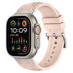 สายซิลิโคนเกราะสามชั้น สำหรับ Apple Watch 49mm / 46mm / 45mm / 44mm, สำหรับ Apple Watch 42mm / 41mm / 40mm / 38mm