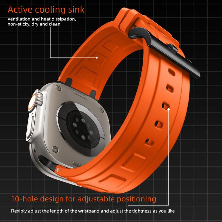 สายซิลิโคนเกราะสามชั้น สำหรับ Apple Watch 49mm / 46mm / 45mm / 44mm, สำหรับ Apple Watch 42mm / 41mm / 40mm / 38mm