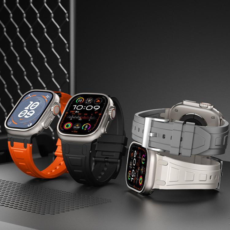 สายซิลิโคนเกราะสามชั้น สำหรับ Apple Watch 49mm / 46mm / 45mm / 44mm, สำหรับ Apple Watch 42mm / 41mm / 40mm / 38mm