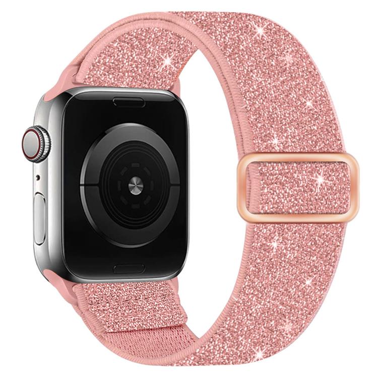 สายไนลอนยืดหยุ่นกลิตเตอร์ สำหรับ Apple Watch 49mm / 46mm / 45mm / 44mm, สำหรับ Apple Watch 42mm / 41mm / 40mm / 38mm