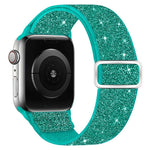 สายไนลอนยืดหยุ่นกลิตเตอร์ สำหรับ Apple Watch 49mm / 46mm / 45mm / 44mm, สำหรับ Apple Watch 42mm / 41mm / 40mm / 38mm