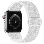 สายไนลอนยืดหยุ่นกลิตเตอร์ สำหรับ Apple Watch 49mm / 46mm / 45mm / 44mm, สำหรับ Apple Watch 42mm / 41mm / 40mm / 38mm