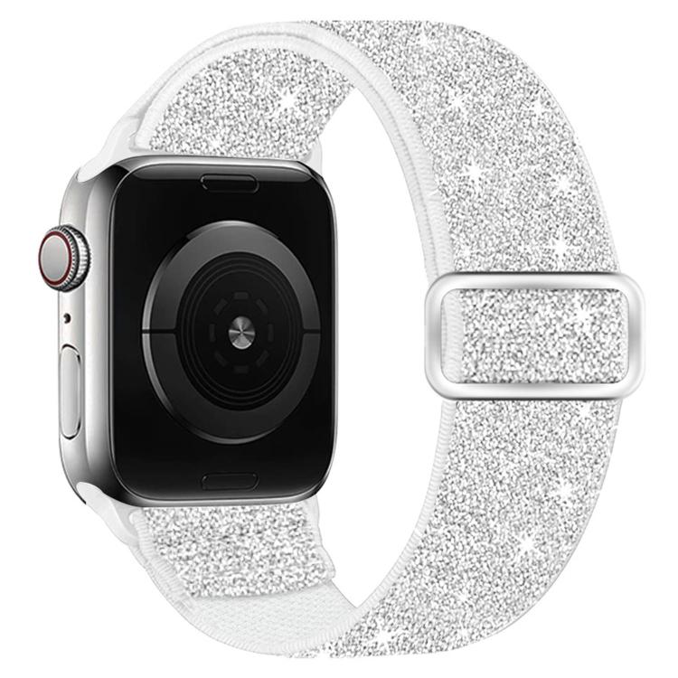 สายไนลอนยืดหยุ่นกลิตเตอร์ สำหรับ Apple Watch 49mm / 46mm / 45mm / 44mm, สำหรับ Apple Watch 42mm / 41mm / 40mm / 38mm