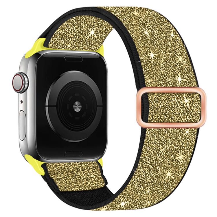 สายไนลอนยืดหยุ่นกลิตเตอร์ สำหรับ Apple Watch 49mm / 46mm / 45mm / 44mm, สำหรับ Apple Watch 42mm / 41mm / 40mm / 38mm