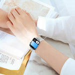 สายไนลอนยืดหยุ่นกลิตเตอร์ สำหรับ Apple Watch 49mm / 46mm / 45mm / 44mm, สำหรับ Apple Watch 42mm / 41mm / 40mm / 38mm