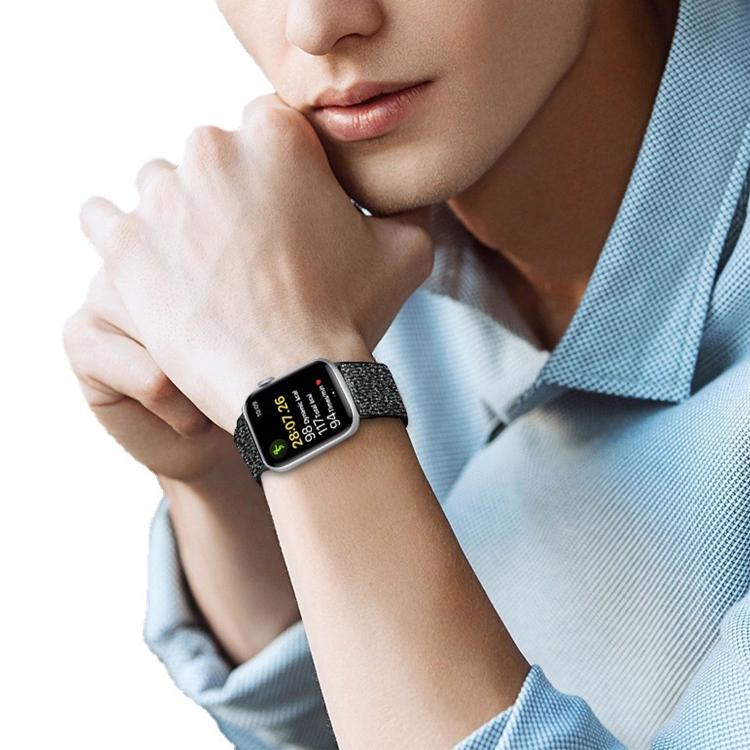 สายไนลอนยืดหยุ่นกลิตเตอร์ สำหรับ Apple Watch 49mm / 46mm / 45mm / 44mm, สำหรับ Apple Watch 42mm / 41mm / 40mm / 38mm