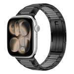 สายสแตนเลสสตีลฝังยางหลายเหลี่ยม สำหรับ Apple Watch 46mm / 49mm / 45mm / 44mm, สำหรับ Apple Watch 42mm / 41mm / 40mm / 38mm