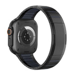 สายสแตนเลสสตีลสองโทนโค้งพร้อมหัวปลดล็อกด้านข้าง สำหรับ Apple Watch 49mm / 46mm / 45mm / 44mm, สำหรับ Apple Watch 42mm / 41mm / 40mm / 38mm